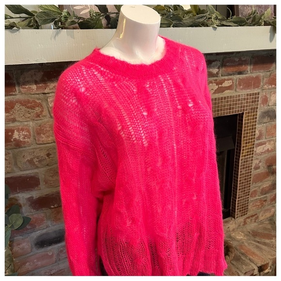 NWT The Posey Stitchy Distressed Sweater - Picture 5 of 8